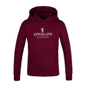 Classic unisex hoodie fra Kingsland i bordeaux